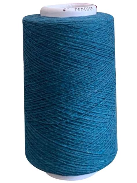 Twisted Blue Dyed Cotton Yarn For Textile Industry Count S At Rs