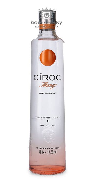 W Dka Ciroc Mango L Dom Whisky