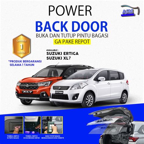 Power Back Door Pintu Bagasi Otomatis All New Ertiga XL7 Electric