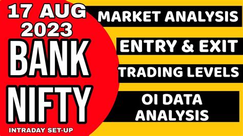 Bank Nifty 17 Aug 2023 Market Analysis Trading Setup Tomorrow Bank