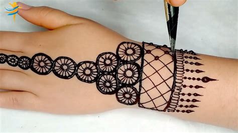 Mehndi Design Easy And Simple Way Henna Designs For Beginners Easy Beautiful Henna Youtube