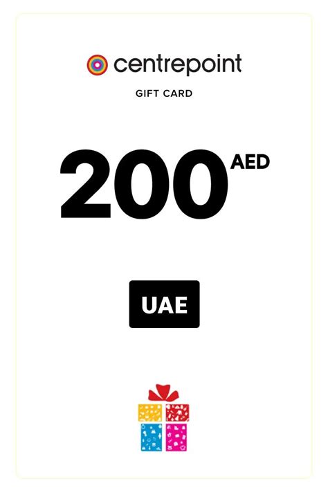 Buy Centrepoint 200 AED Gift Card United Arab Emirates Digital Key