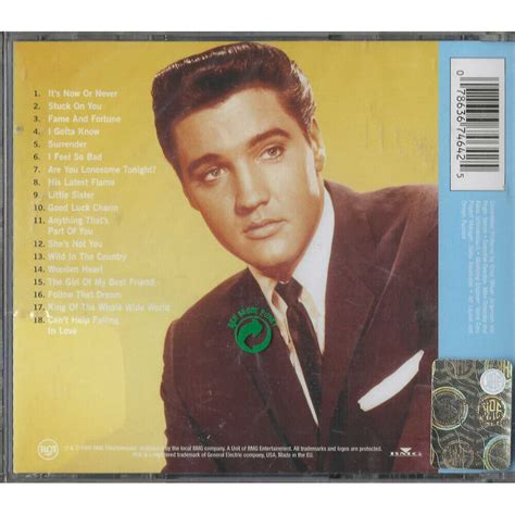 Elvis Presley Cd Elvis Golden Records Vol Rca