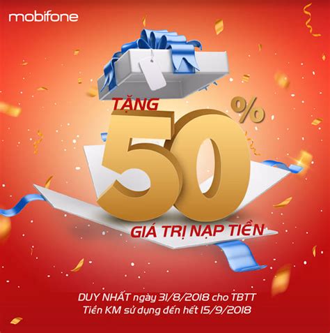 MobiFone khuyến mại 50 dịp Quốc khánh 2 9