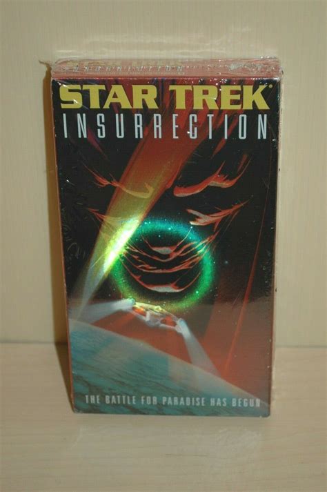 Star Trek Insurrection Vhs Patrick Stewart Ebay