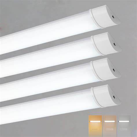 Sundertech Led Batten Light 5ft Integrated Tube Light 15m 48w 5350lm