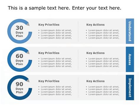 30 60 90 Day Plan HR PowerPoint Template