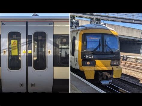 Old Class 465 9 Door 465919 And 466025 Depart Ashford International