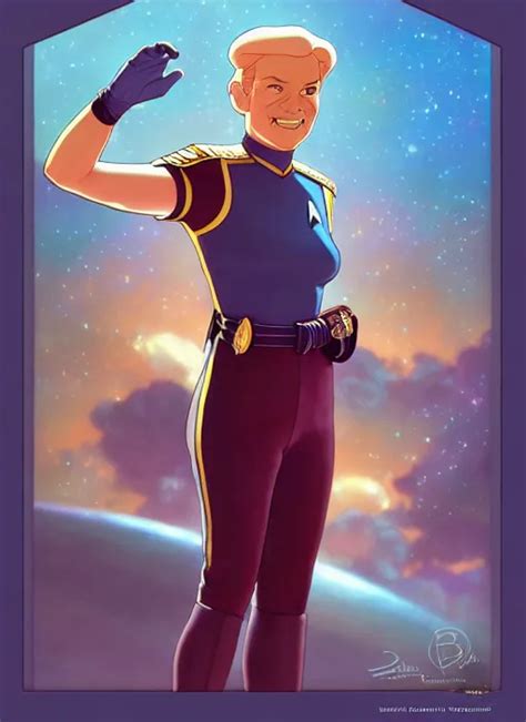 Cute Star Trek Officer Captain Crunch Natural Stable Diffusion Openart