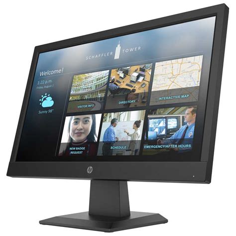 Hp P B G Wxga Led Monitor Black Techinn