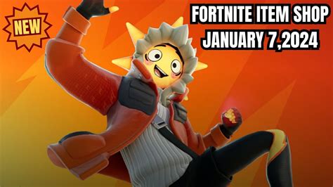 Fortnite Item Shop New Sunspot Skin More January Fortnite