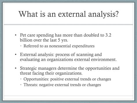 Ppt Assessing Opportunities And Threats Doing An External Analysis