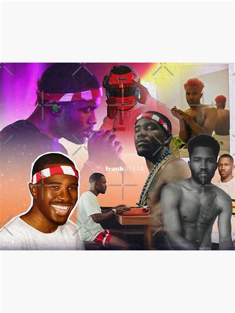 Frank Ocean Collage Poster By Weinsimon Redbubble