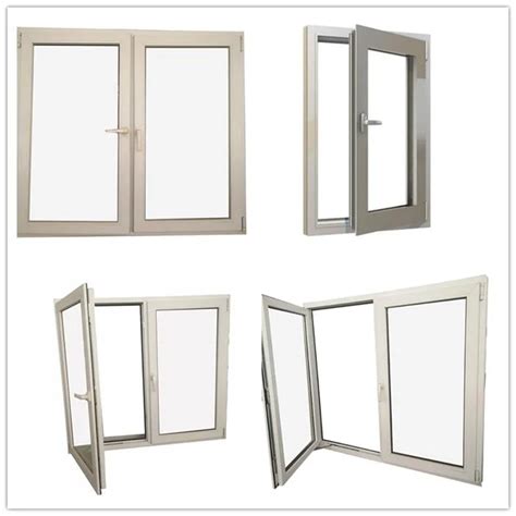 Egress Upvc Pvc French Vinyl Crank Casement Outdoor Window Off