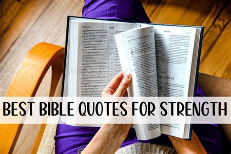 39 Best Bible Quotes For Strength: Unleash Your Inner Power