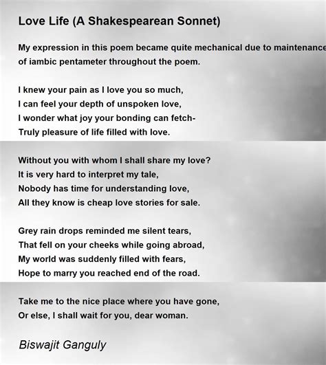 William Shakespeare Sonnet Poems