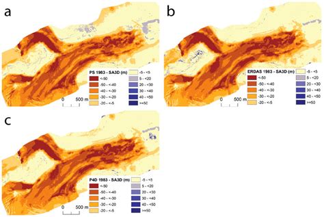elevation difference     images  photoscan
