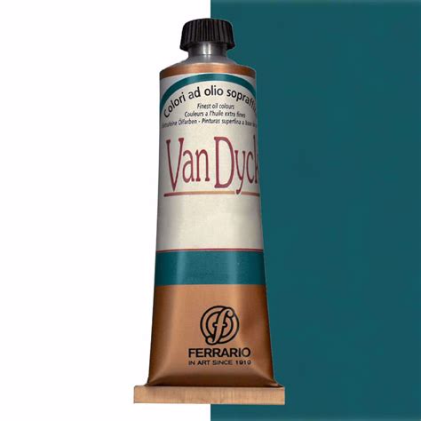 Angelella Verde Cobalto Chiaro 58 Van Dyck Ml 60 Colore A Olio