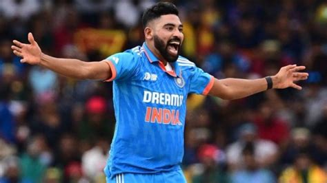 Mohammed Siraj Wins Man Of The Match Award For Spectacular Bowling