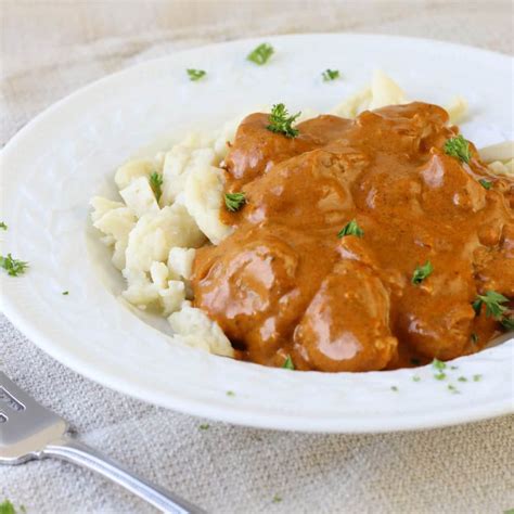 Hungarian Chicken Paprikas With Homemade Spaetzle