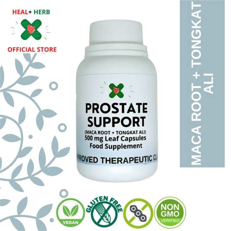 Heal Herb Prostate Support Capsule With Maca Root And Tongkat Ali For