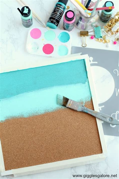 Diy Bulletin Board Makeover How To Cover In Fabric Artofit