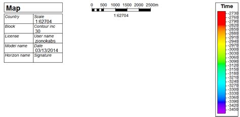 a: Time map of reservoir D | Download Scientific Diagram