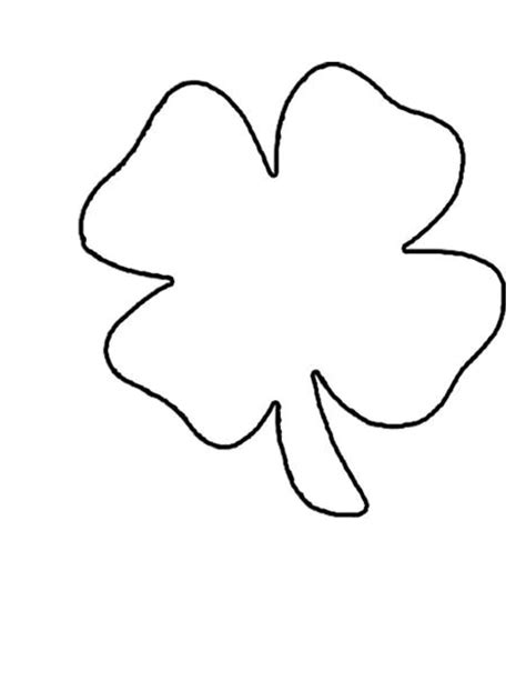 Free Four Leaf Clover Printables