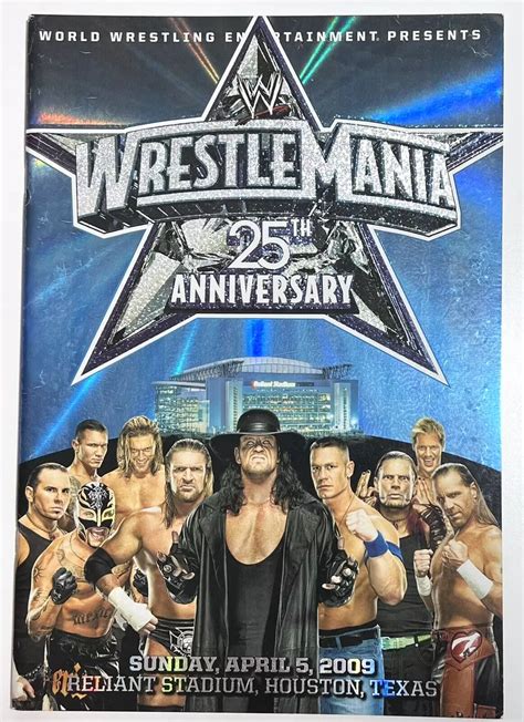 Wrestlemania 25 Poster