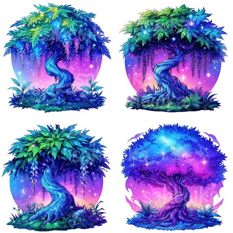 23 PNG Magic Tree Clipart, Fantasy Art, Fairytale Forest, Enchanted ...