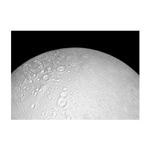 Saturn S Moon Enceladus Photograph By Nasa Jpl Caltech Space Science