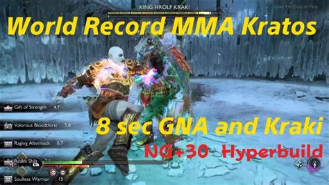 Dragon S Armor Dps Barehanded Build World Record Sec Vs Gna King