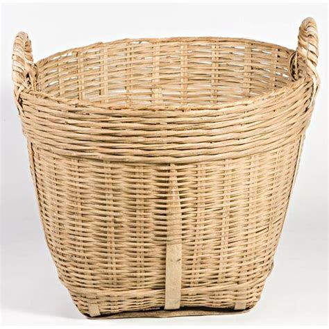 Bamboo Log Basket August Grove Wicker Baskets Storage Wicker Basket