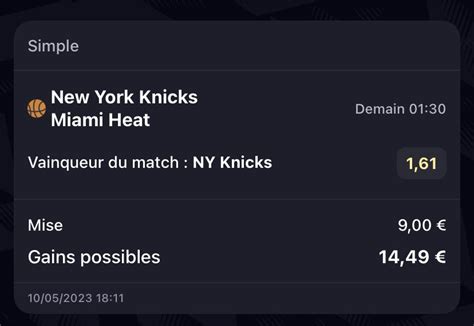 CHOR PRONOS On Twitter NBA Les Knicks Win 1 61