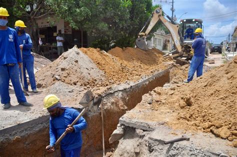 Obras De Saneamento B Sico Beneficiar O Mais De Mil Maceioenses