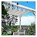 Amazon Pergola Sun Shade Sail Retractable Wave Canopy Slide Wire