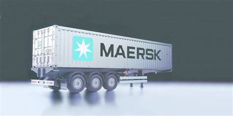 Tamiya 114 40ft Maersk Container M Semi Trailer