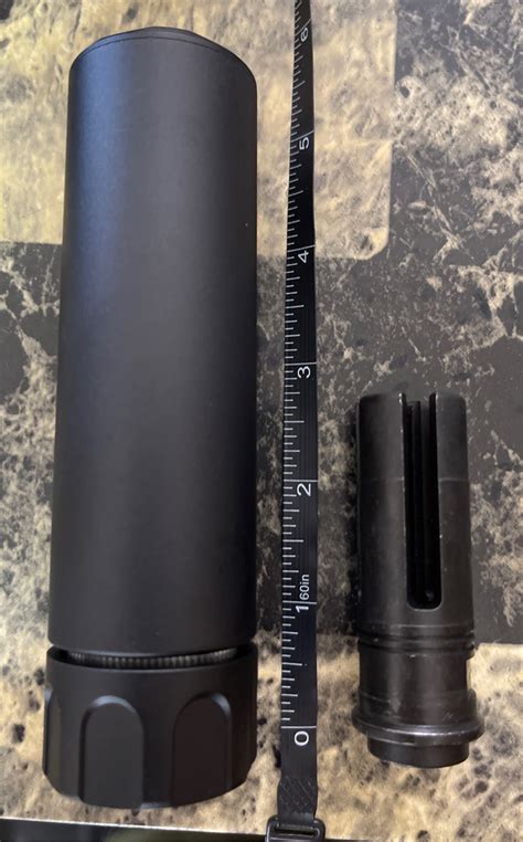 Sold Socom Styled Mock Suppresor Prong Flash Hider Black