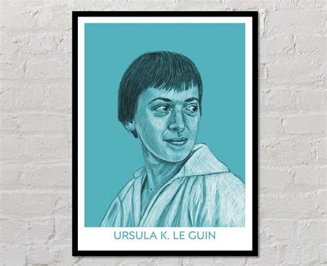 Ursula K. Le Guin Author Poster Writer Gift Literary - Etsy UK