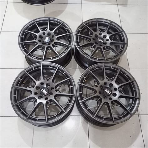 Jual VELG MOBIL SECOND HSR CK05 RING 16 LEBAR 7 PCD 8X100 114 3