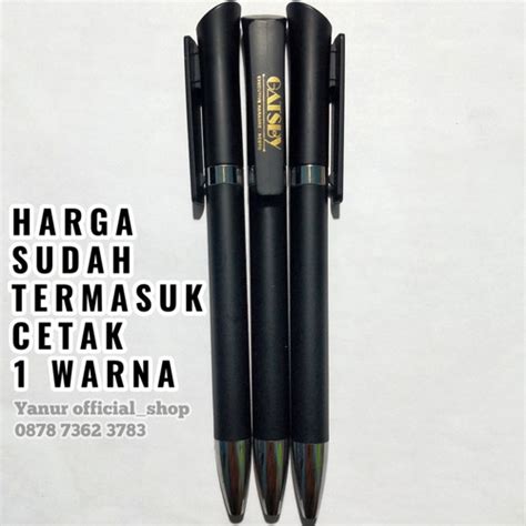 Jual Pulpen Custom Logo Pulpen Promosi Souvenir Pulpen Sablon Pen