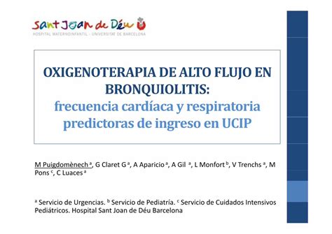 Pdf Oxigenoterapia De Alto Flujo En Pdf Fileintroducci N La