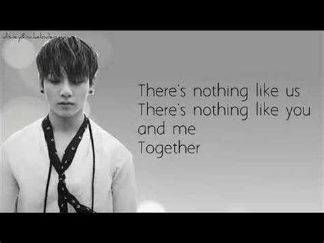 Justin Bieber Ft Jungkook Nothing Like Us Lyrics Youtube