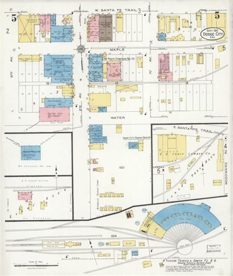 Image 5 Of Sanborn Fire Insurance Map From Dodge City Ford County