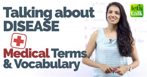 Free Spoken English Lesson To Learn Medical Vocabulary To Talk About