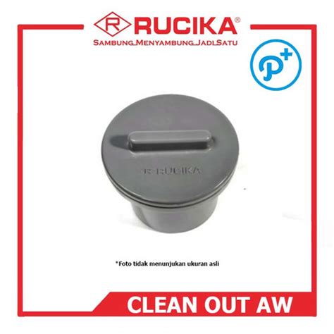 Jual Clean Out CO AW RUCIKA Fitting Dop Drat Tutup Pipa Semua Uk 2 3 4