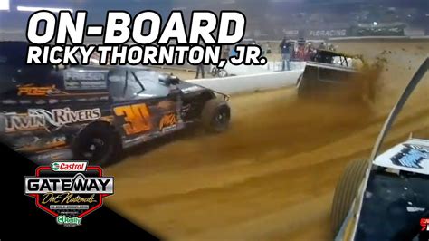 Ride Along With Ricky Thornton Jr In A Modified At The Castrol