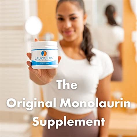 Lauricidin® The Original Monolaurin Supplement 3000mg Per Serving