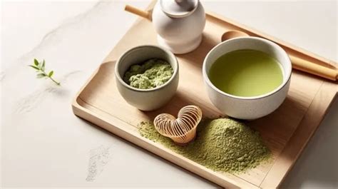 Cup Of Matcha Organic Food Tea PNG Transparent Image And Clipart For