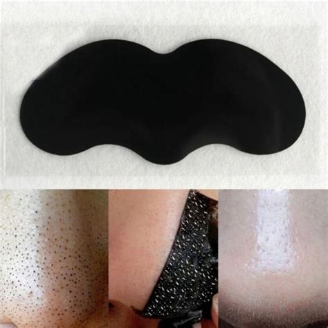 100pcs Bamboo Charcoal Deep Cleansing Nose Strip Blackhead Remover